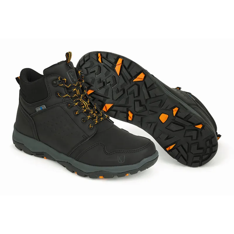 Aanbieding Fox Fox Collection Black & Orange Mid Boots