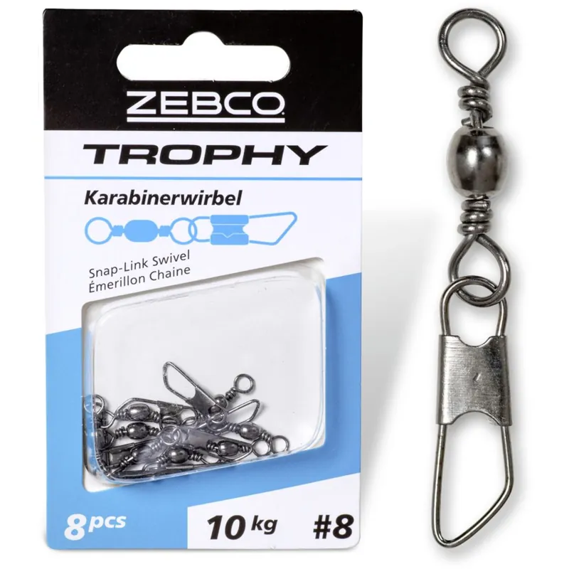 Alleen Vandaag Zebco Trophy Snap-link Swivel