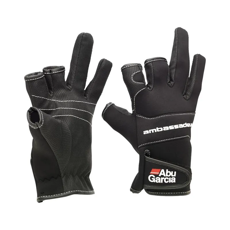 ABU GARCIA STRETCH GLOVE GUANTI DA PESCA IN NEOPRENE Laatste Kans