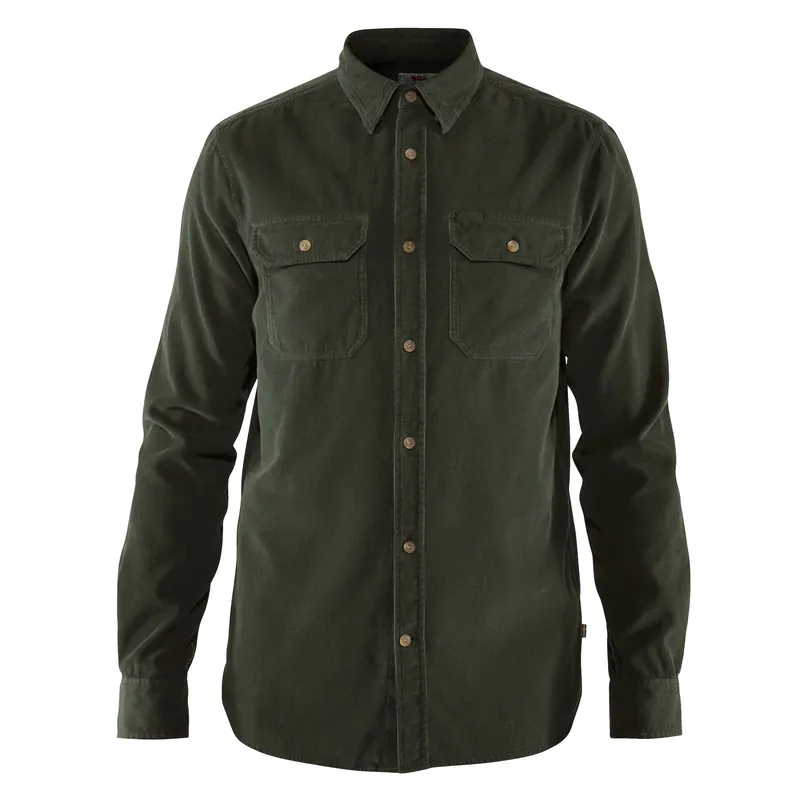 Fjällräven - Ovik Cord Shirt Male camicia da uomo in velluto Merkproduct