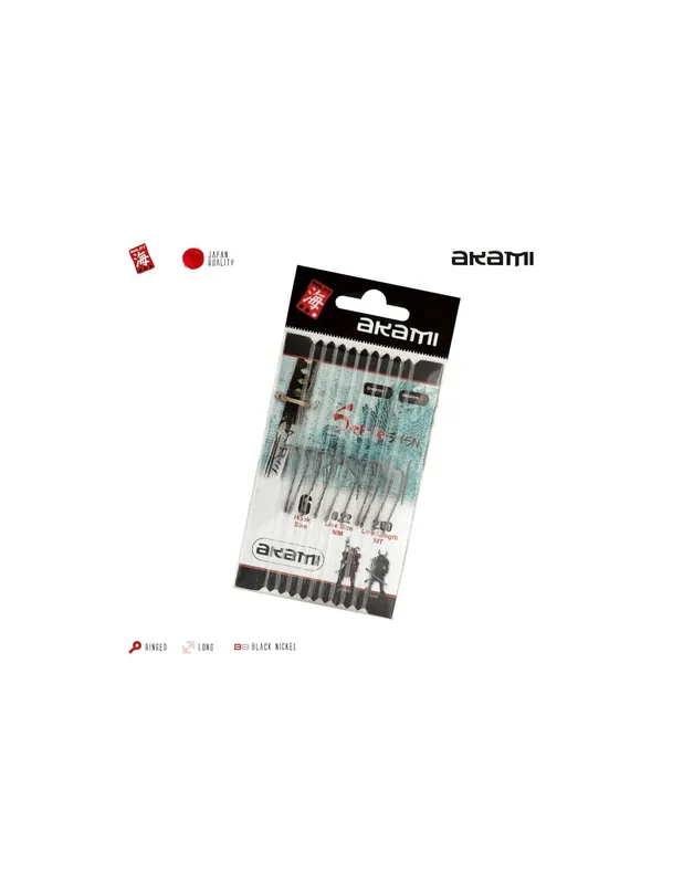 10 Ami da pesca Legati AKAMI Serie 5115N Express Levering